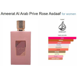 Ameerat Al Arab Prive Rose 100ml Asdaaf