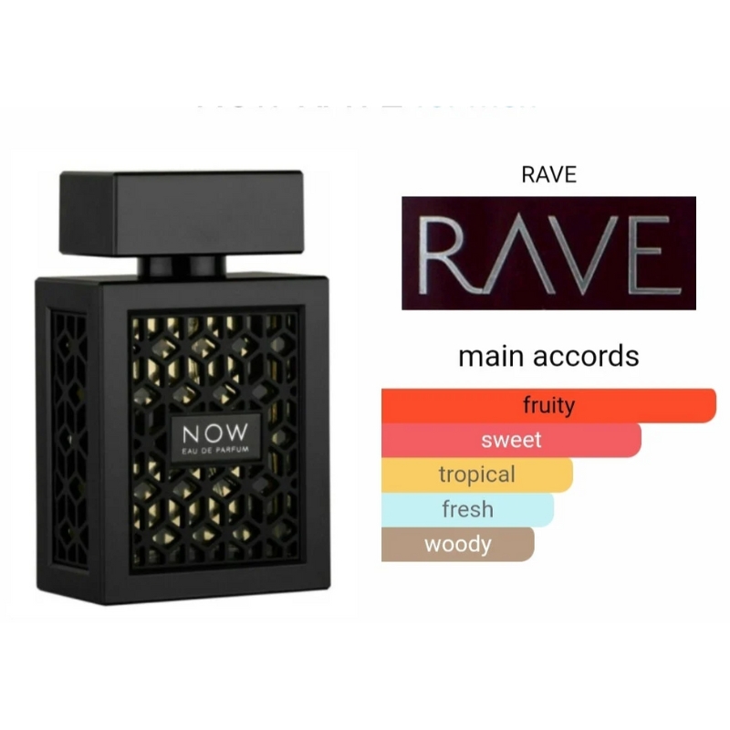 Now Black Rave 100ml